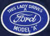 This Lady Drives a Ford Model "A"
