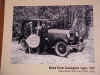 A 1928 photo of a Model A Ford