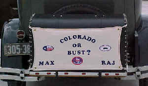 "Colorado or Bust" Banner
