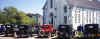 Model A Fords and a Painted Church