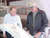 Fred (right) explains it to Paul