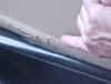 Close up of bad spot on the car