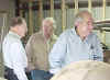Paul (left) explains it to Don - Bill (right) isn't paying attention