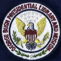 Patch from the George Bush Presidential Library and Museum